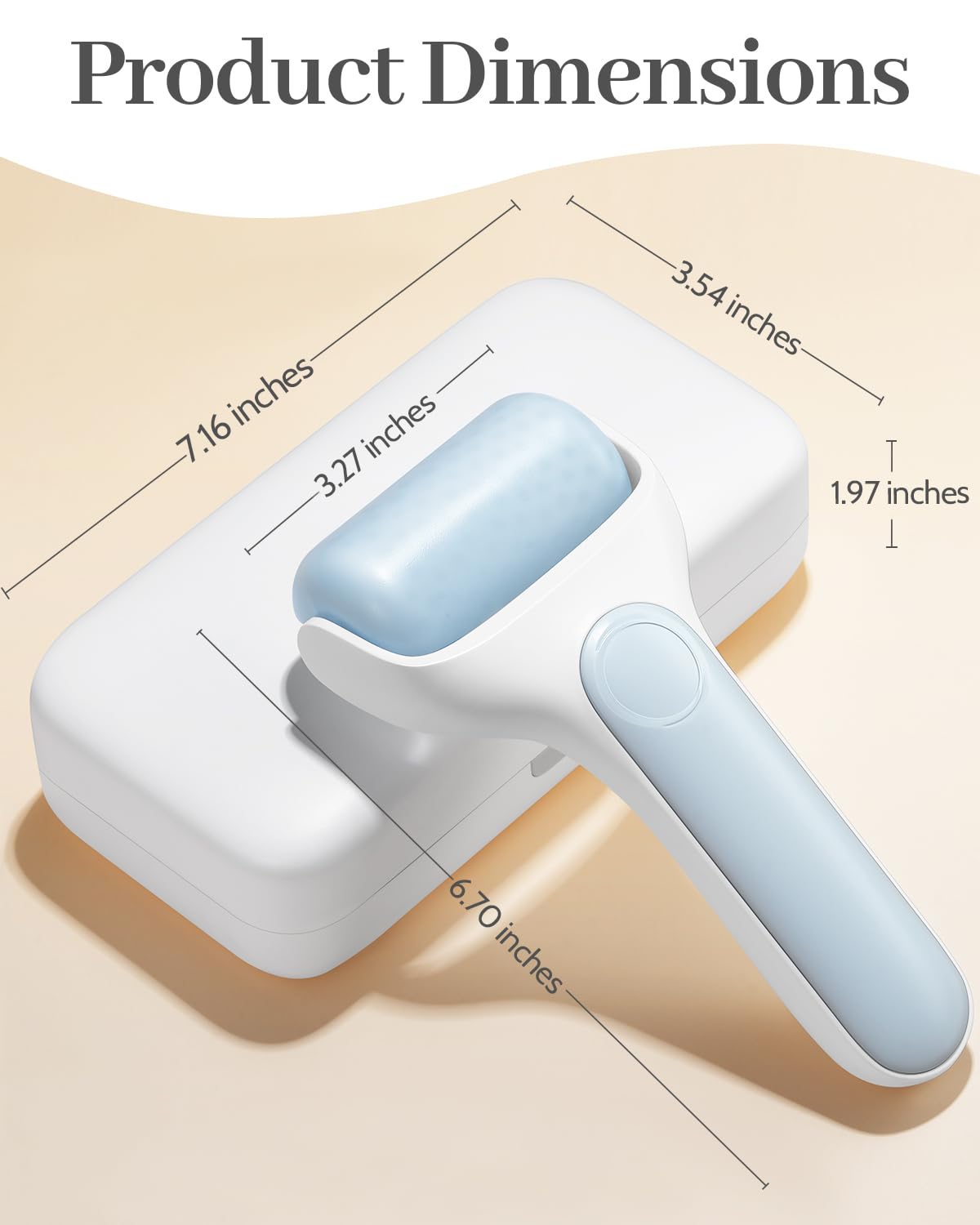 Gua Sha Facial Massage Tool dimensions showcasing size and design features for effective facial massage.