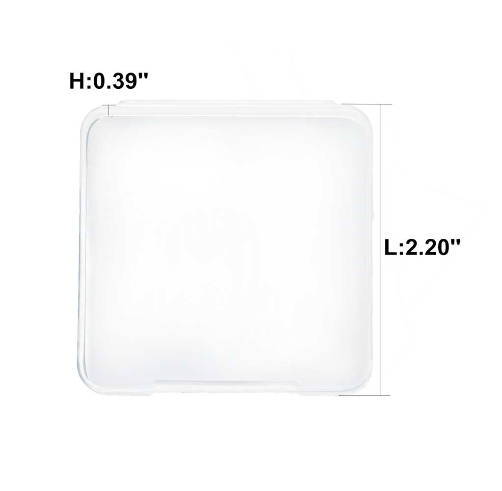 Flawless Foundation Makeup Sponge dimensions showing height and length for precise measurements.