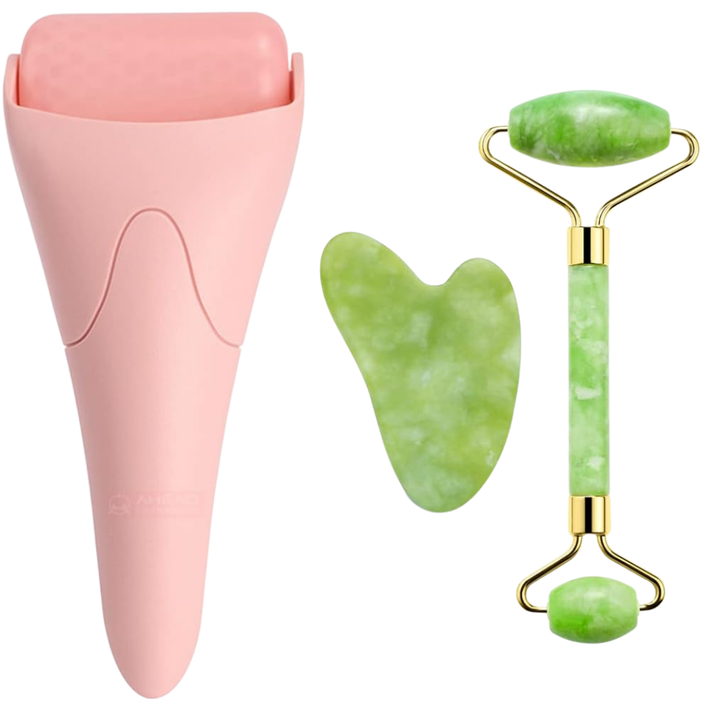 Ice Roller & Jade Set