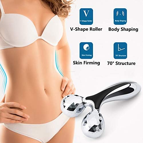 3D Facial Roller for skin firming with dual-ball design, enhancing self-care and enhancing a radiant appearance.